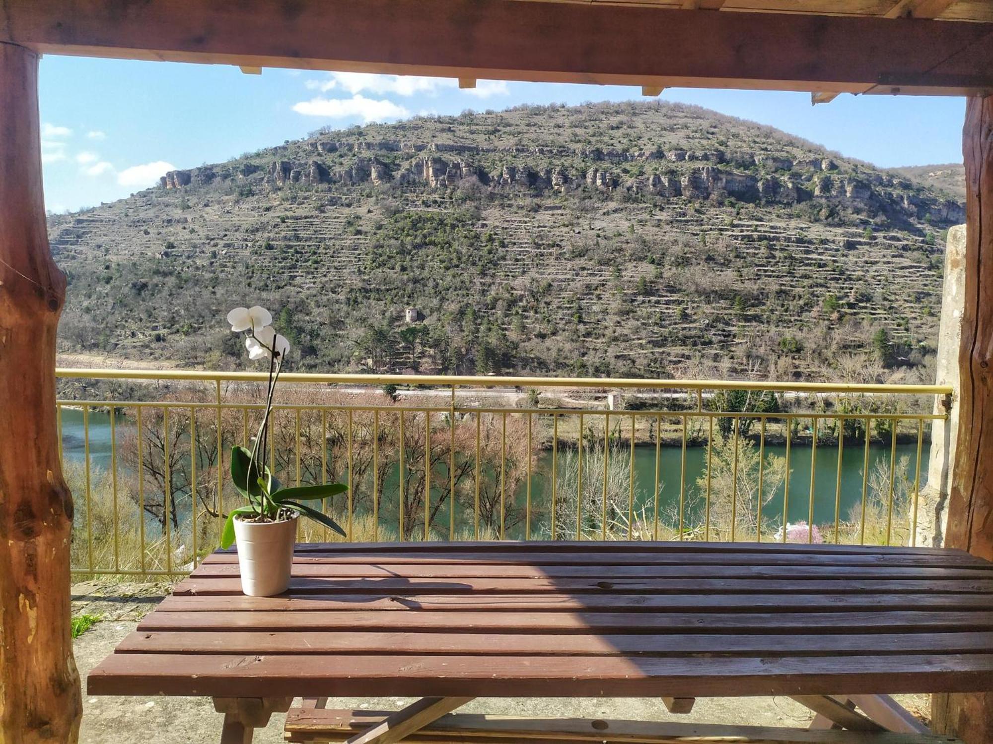 Camping Cascade Aveyron Saint-Rome-de-Tarn Exterior foto